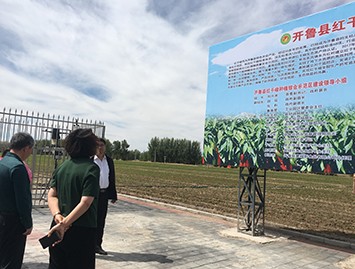 内蒙古通辽市东方红自动化灌溉水肥一体化项目
