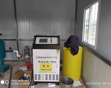 江苏兴化果菜茶水肥一体化工程正式施工