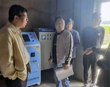 上海联业农业科技有限公司在莫力达瓦旗实施的自动化水肥一体化项目验收