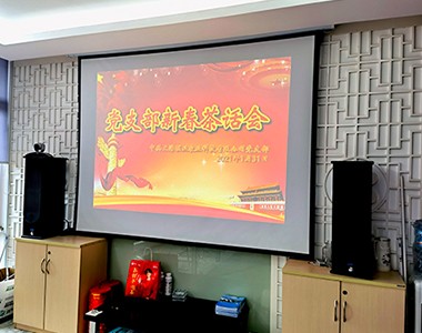 上海联业党支部2021年新春茶话会