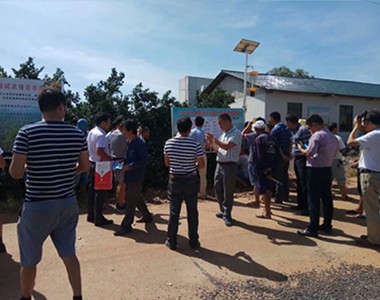 我公司在新余召开了新余蜜桔推广会