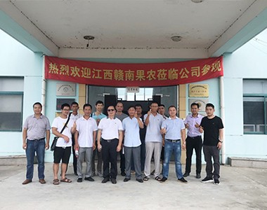 赣南地区大果农莅临上海联业参观