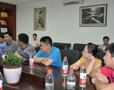 辽宁省土壤肥料工作站在我公司进行检查指导工作